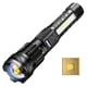 thumbnail image 1 of Wartleves Linterna LED potente y brillante con zoom para acampar, tipo C, recargable para exteriores, 1 of 7