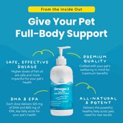Paramount Pet Health Liquid Omega 3 Supplement for Dogs & Cats - 16 oz