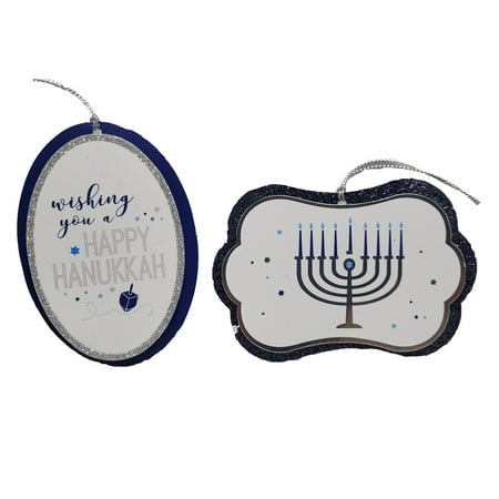 Tom Smith Hanukkah Wrap with 2 Rolls of Wrap with 12 Coordinating Tags and Bows