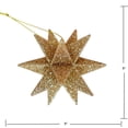 thumbnail image 3 of Holiday Time 4 Ornements Éclat Doré Pailleté, 3 of 4