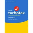 thumbnail image 1 of Intuit TurboTax Premier 2019, 12 Déclarations, Bilingue, 1 of 1