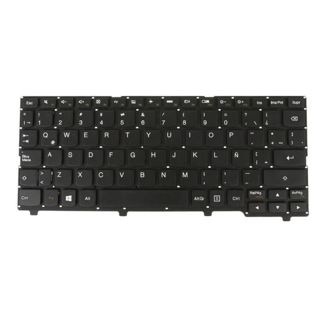 Nuevo negro sin marco en latino para computadora portátil Hugo Teclado de idioma latino