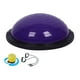 thumbnail image 3 of Pelota de equilibrio, pelota de Yoga para hemisferio, entrenamientos de cuerpo completo, pelota de equilibrio semicírculo Púrpura, 3 of 8