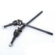 thumbnail image 4 of Eje de transmisión Universal CVD delantero apto para modelo de coche Axial SCX10 II 90046 90047 RC, 4 of 8