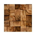 PKJHGA Peel and Stick Wallpaper Imitation Wood Grain Tile Stickers