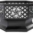 thumbnail image 3 of Outvue 28“ Hexagonal Outdoor Wood Burning Fire Pit, 3 of 6