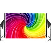 MOHome Artistic Art 7x5ft Photo The Rotation of the Rainbow Studio Photography Background