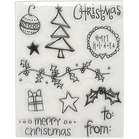 Tia Bennett - Clear Stamps, Merry Christmas