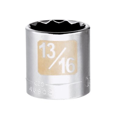 Craftsman 13/16 in. x 3/8 in. drive SAE 12 Point Standard Socket