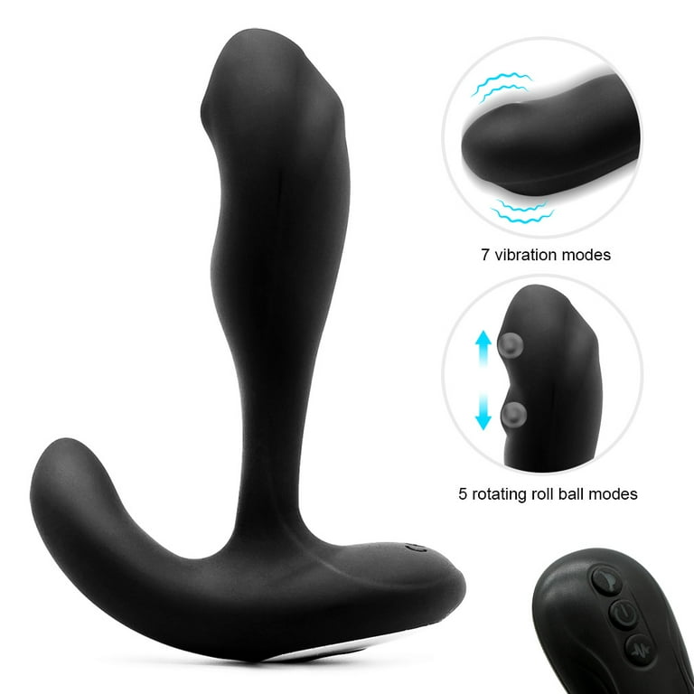 Anal Plug Vibrator,Vibrating Butt Plug Anal Vibrator Sex Toys,Butt
