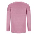 thumbnail image 6 of Sentmoon Womens Sweaters V Neck Soft and Cozy Knitted Long Sleeve Work Tops for Women Solid Color Oversized Loose Womens Top Soft and Comfortable Fall and Winter for Weekend Outings L, 6 of 8