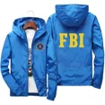 thumbnail image 3 of Nueva moda cremallera hombres mujeres sudaderas con capucha chaqueta estampado del FBI deporte Hip Hop Casual con cremallera Unisex de manga larga chaqueta con capucha abrigo Top 7XL, 3 of 5