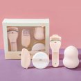 thumbnail image 3 of Juego de Herramientas de Maquillaje de Belleza 4 en 1, Rizador de Pestañas, Calabaza, Puff, para Mujer Sunnimix Puff de esponja de maquillaje, 3 of 6