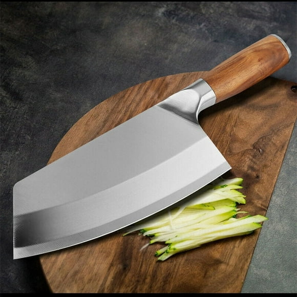 MDHAND 8-inch Cleaver Knife , Kitchen Knife Stainless Steel, Multi Purpose Best for Home Kitchen and Restaurants Chef Knife Heavy Duty Chopper Meat Cleaver