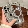 thumbnail image 2 of Luxury Clear For Magsafe Case For iPhone 15 14 13 12 11 Pro Max Plus Magnetic Wireless Charge Cases Shockproof Bumper Soft Cover, 2 of 7