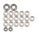 thumbnail image 1 of 20Pcs Steel Ball Bearing Set for Axial SCX24 90081 AXI00001 AXI00002 1/24 RC, 1 of 5