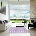 thumbnail image 7 of Ahgly Company Machine Washable Indoor Rectangle Transitional Rich Lilac Purple Area Rugs, 8' x 12', 7 of 7