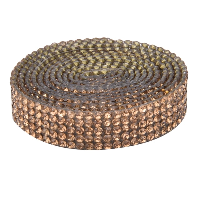 Hot Fix Strass, 5 Rangées 1M Strass Ruban Strass Chaîne Habilement Conçu