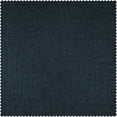 thumbnail image 6 of Dark Denim Blue Thermal Room Darkening Woolen Weave Curtain (1 Panel), Dark Denim Blue, 50W X 84L, 6 of 6