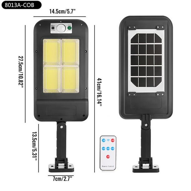 Sensor de Luz para Iluminación Al Aire Libre Luzes de Corredor Ultra Brillantes Del Patio Al Aire Libre Iluminación Solar Al Aire Libre