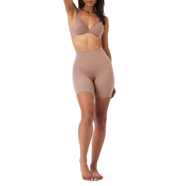Pantalón corto SPANX Seamless Power más delgado para muslos, ligero, 3 veces