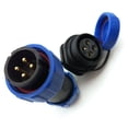 thumbnail image 3 of Sp21 4Pin Waterproof Aviation Cable Connector,Power Connector Plug Socket Ip67, 3 of 8