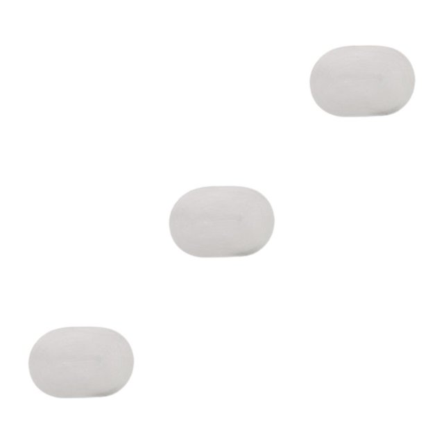 relayinert Wide Application Bowl Dish Pad Mat Waterproof And Easy To Clean Place Mat For Dining Table Waterproof Set Place Mat white 3Set