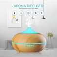 thumbnail image 3 of Humidificador Ultrasónico de 500 Ml, Difusor de Aroma con 7 Colores Cambiantes, Apagado Automático y Control Remoto (Enchufe Estadounidense)., 3 of 13