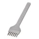 thumbnail image 1 of Leather Prong Diamond Hole 6 Teeth Stitching Punch High Speed Steel Hand Tool for DIY3mm, 1 of 5