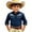 11@Navy38, variant on Tiijoy Boys Western Long Sleeve Button Up Shirt Kids Casual Collared Shirt Top, Sizes 4-13