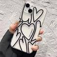 thumbnail image 5 of Daisy Flowers Phone Case for IPhone 11 Case IPhone 12 13 14 15 Pro Max XS XR X 7 8 15 Plus SE Colorful Love Heart Cover Fundas, 5 of 5