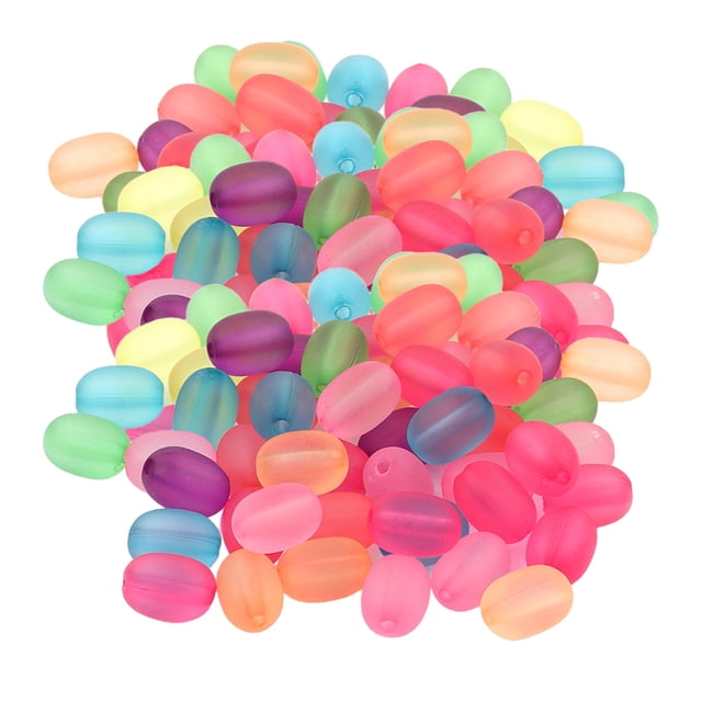 300 Piezas Ovaladas Joyería Suave Que Hace La de Sueltas Sunnimix Fabricación de joyas cuentas ovaladas