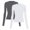 Q, variant on Gkeoshab Womens Tops 2025 New Women's Long Sleeve Fitted Pullover Tops 2 Pack Stretch Layering Shirts A L