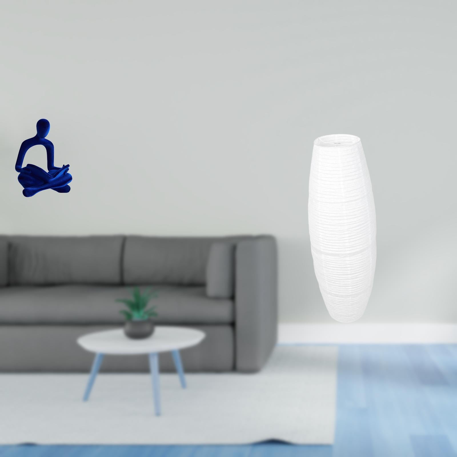 Abstract Figurine Floor Lamp Shade Art Home Decor Resin Paper Material for Bedroom Living Room Office