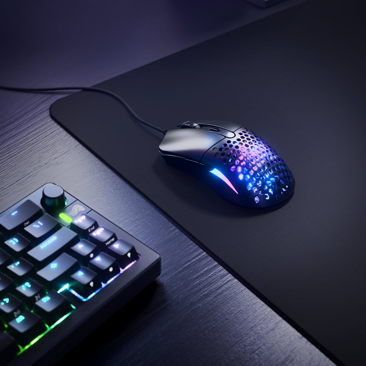 Glorious Model O Eternal Ultralight RGB Gaming Mouse - Wired - 55g Lightweight - 6 Programmable Buttons  - 12K DPI Optical Sensor - PC / Mac - Black