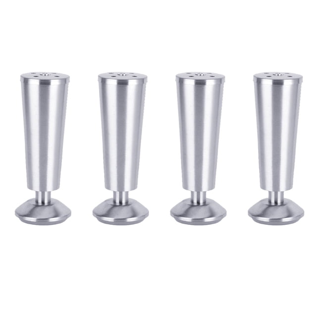 Ultra Durable Stainless Steel Cabinet Feet, Floor Protection And Easy Installation Enhance Furniture Stability
