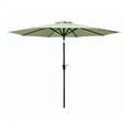 thumbnail image 1 of Open Box Four Seasons Courtyard 9' Polyester Patio Umbrella, Green, 1 of 6