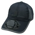 thumbnail image 4 of Daznico Hat with Fans Solar Power,Solar Fan Hat, Cap with Fan Baseball Cap Summer Outdoor Solar Energy Hat Cap Cooler Fan Baseball Cap Sun Cap,Hat with Solar Fans Built in,Hat with Fans, 4 of 4