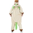 thumbnail image 2 of Mono de Pokemon de Leafeon, disfraz de Halloween, pijamas de Navidad, de cuerpo completo Kigurumi, ropa de Anime, trajes, 2 of 3
