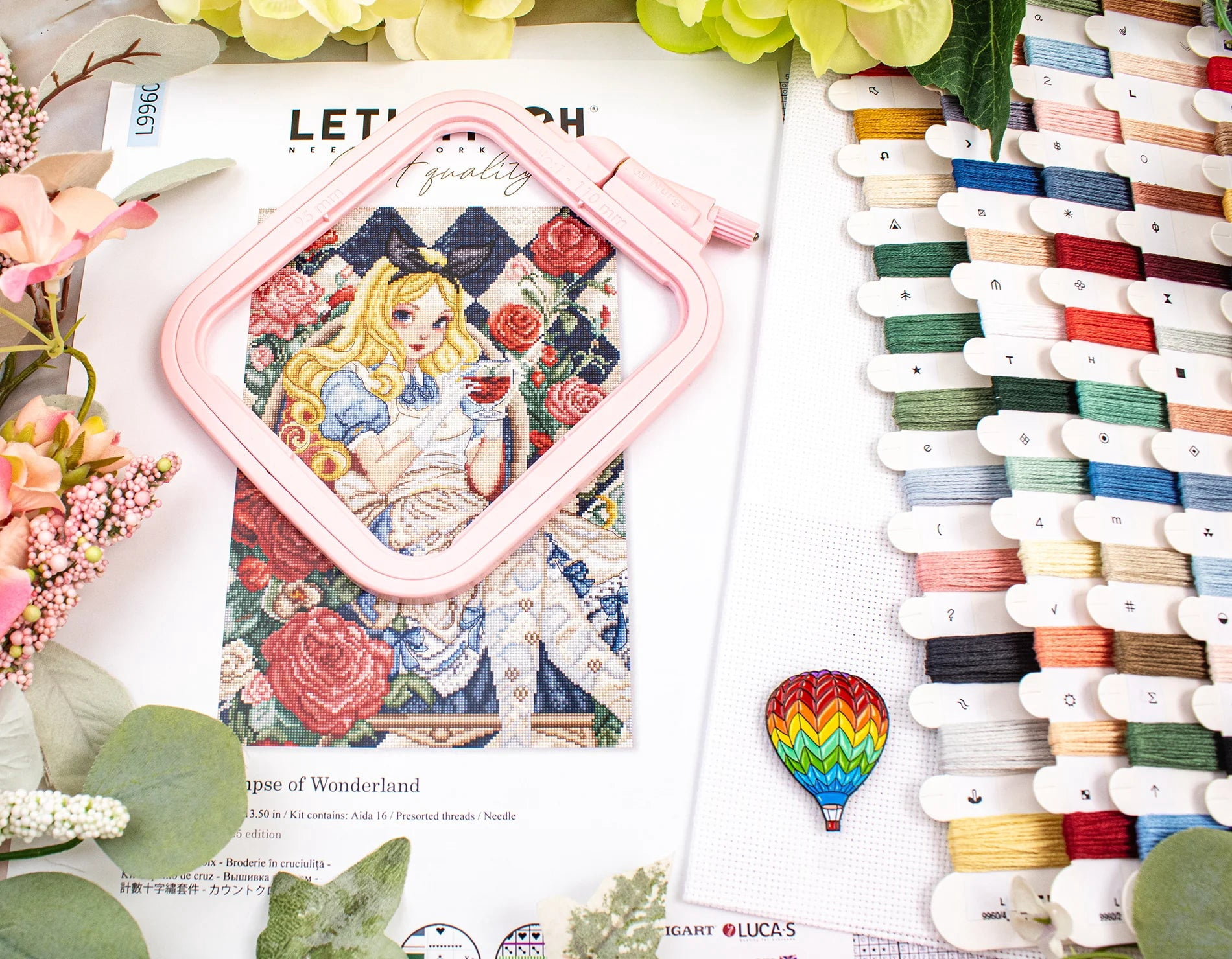 A Glimpse of Wonderland L9960 Counted Cross Stitch Kit