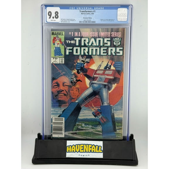 Transformers #1 - CGC 9.8 Comic Book