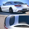 thumbnail image 5 of W217 Carbon Fiber Rear Trunk Spoiler for Mercedes-Benz S-Class S63 S65 Coupe C217 S500 S550 S560 2-Door 2015-2020, 5 of 8