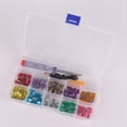 thumbnail image 4 of Fusible Micro tiny para Coche 3/4/5 / 7.5 / 10/15/20/25/30 / 35A Paquete de 100 + Bolígrafo de Prueba CUTICAT Micro Mini Perfil bajo la lámina fusible, 4 of 8