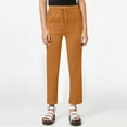 thumbnail image 5 of Lumtrix Linen Pants Women 2026 Spring Summer Fashion Straight Leg Pant Dressy Casual High Waisted Loose Boho Trousers With Pockets Orange M, 5 of 6