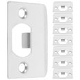 thumbnail image 4 of 8pcs T-strike Plates Door Strike Plates Deadbolt Strike Plate Thickened Door Back Plate, 4 of 8