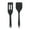 Black, variant on Heat Resistant Nonstick 8 in Silicone Kitchen Spatula (2 Count)