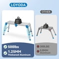 thumbnail image 3 of Taburete plegable Loyoda de 4 alturas, 35-51 cm, capacidad de 227 kg, 3 of 6