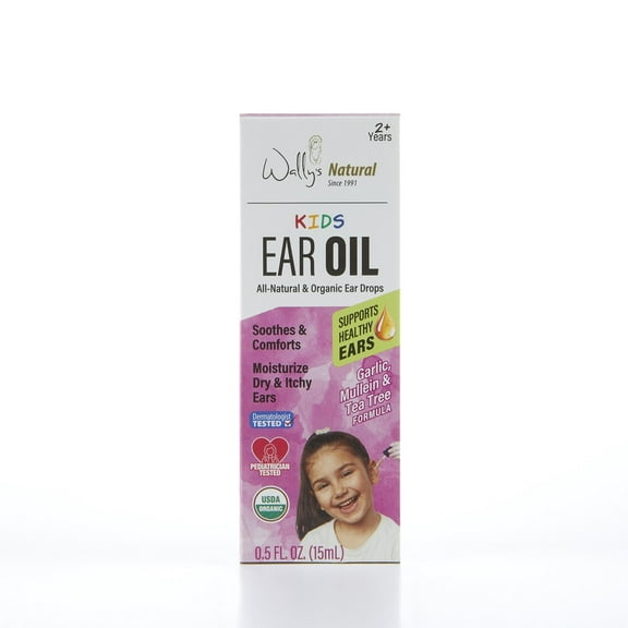 Wally’s Natural Kid’s Organic Ear Oil, 0.5 fl oz