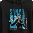 thumbnail image 3 of Mortal Kombat - Sonya Mortal Kombat - Juniors Cropped Pullover Hoodie, 3 of 5