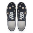 thumbnail image 3 of Tenis George Talla 22 con Flores Grandes Negro, 3 of 4